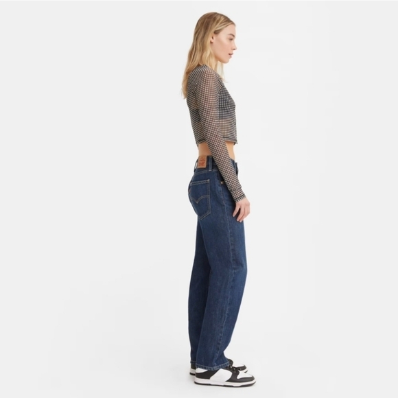 Levi's Low Pro Straight A09640013 Dark Wash Jeans NWT - Picture 3 of 14